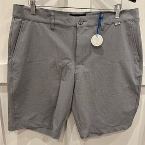 Travis Mathew Charcoal Athletic/Golf  Shorts